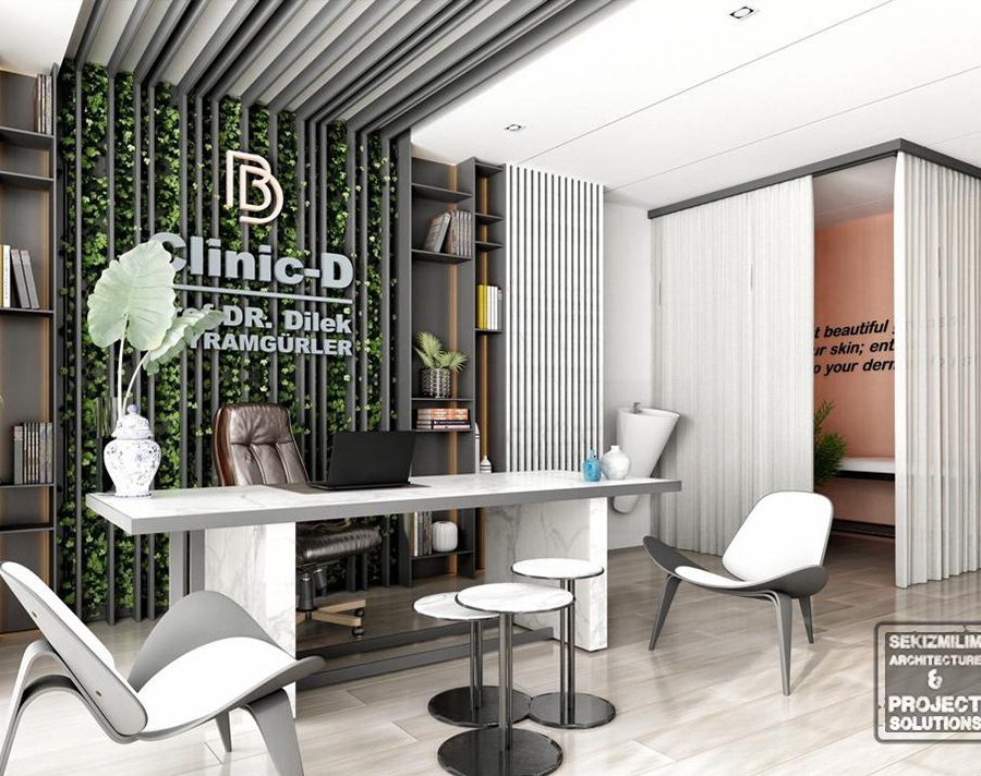 I Clinic-D Dermatology Ofis Tasarımı